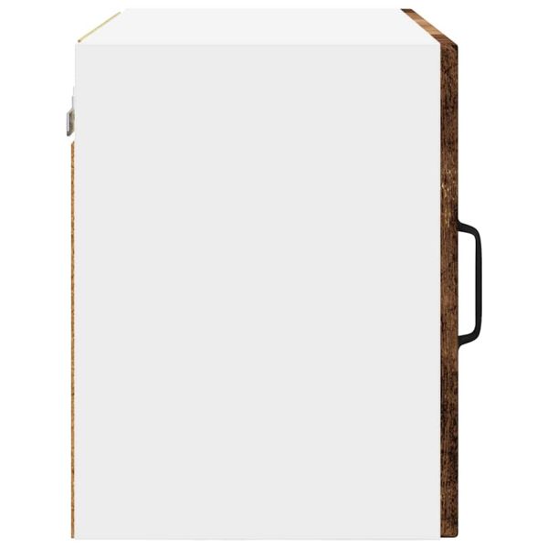 Кухненски шкаф с рафт с врата 2 pcs Старо дърво 50 x 31 x 40 см