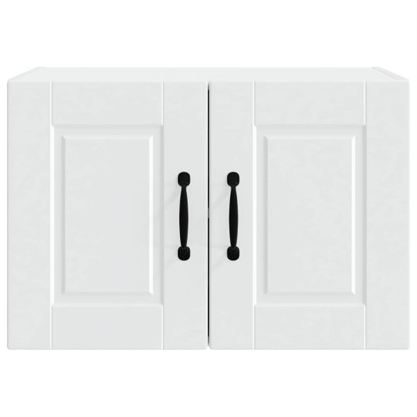 Кухненски шкаф 2 pcs Бяло 60 x 31 x 40 см Инженерно дърво