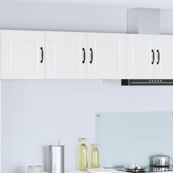 Кухненски шкаф с рафт Бяло 80 x 31 x 40 см Инженерно дърво