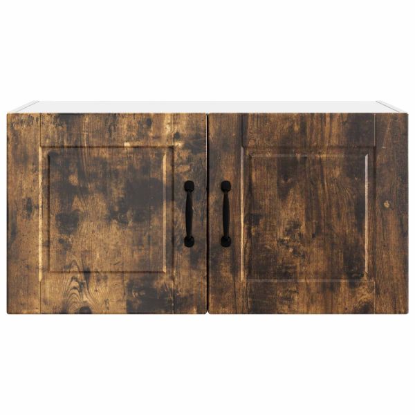 Кухненски шкаф с рафт Димян дъб 80 x 31 x 40 см Инженерно дърво