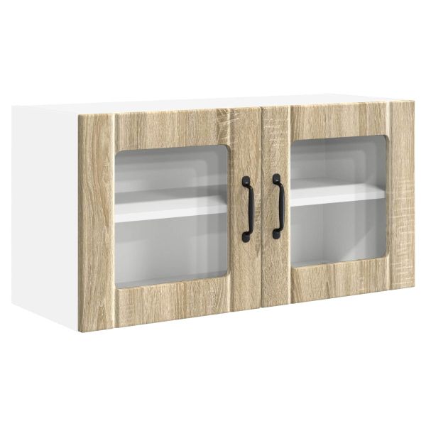 Горен кухненски шкаф Сонома дъб 80 x 31 x 40 см Инженерно дърво