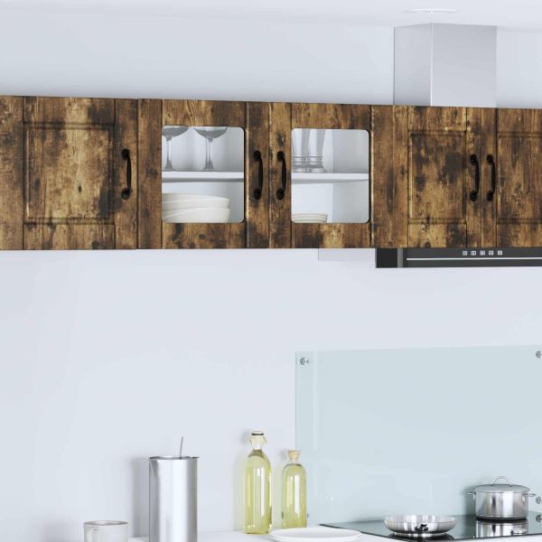 Кухненски шкаф с рафт Димян дъб 80 x 31 x 40 см Инженерно дърво