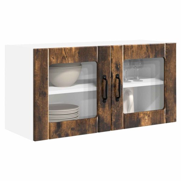 Кухненски шкаф с рафт Димян дъб 80 x 31 x 40 см Инженерно дърво