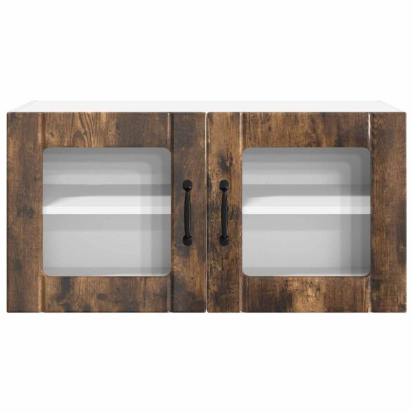 Кухненски шкаф с рафт Димян дъб 80 x 31 x 40 см Инженерно дърво