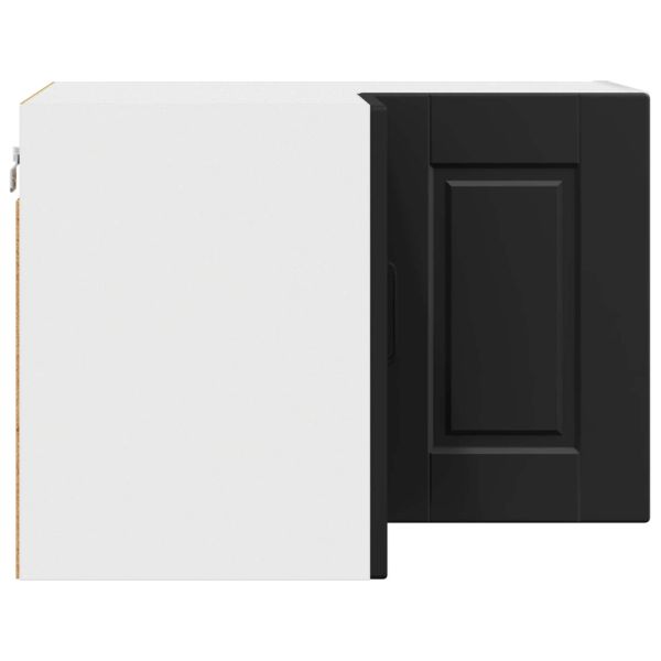 Кухненски шкаф с рафт Черно 57 x 57 x 40 см Инженерно дърво