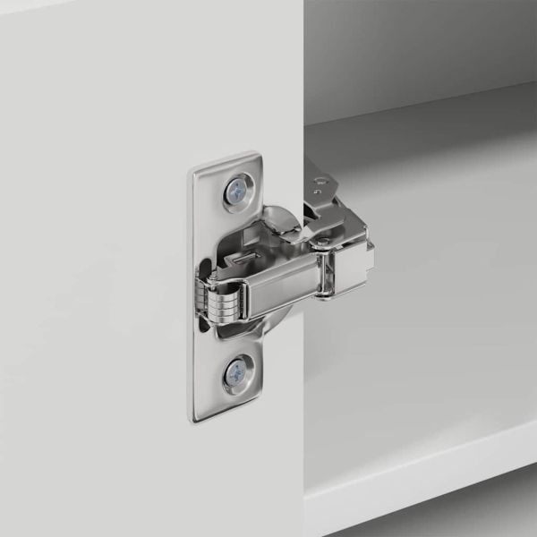 Кухненски шкаф Лъскаво бяло 57 x 57 x 40 см Инженерно дърво