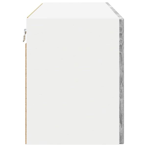 Кухненски шкаф 2 pcs Сив Сонома 60 x 31 x 40 см Инженерно дърво