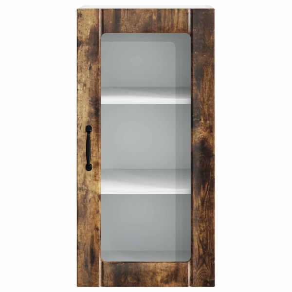 Кухненски шкаф 2 pcs Димян дъб 40 x 31 x 80 см Инженерно дърво