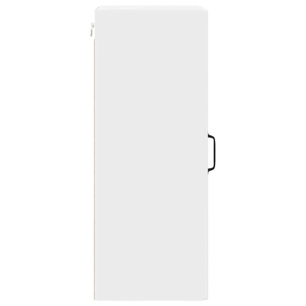 Кухненски шкаф с рафт Бяло 30 x 31 x 80 см Инженерно дърво