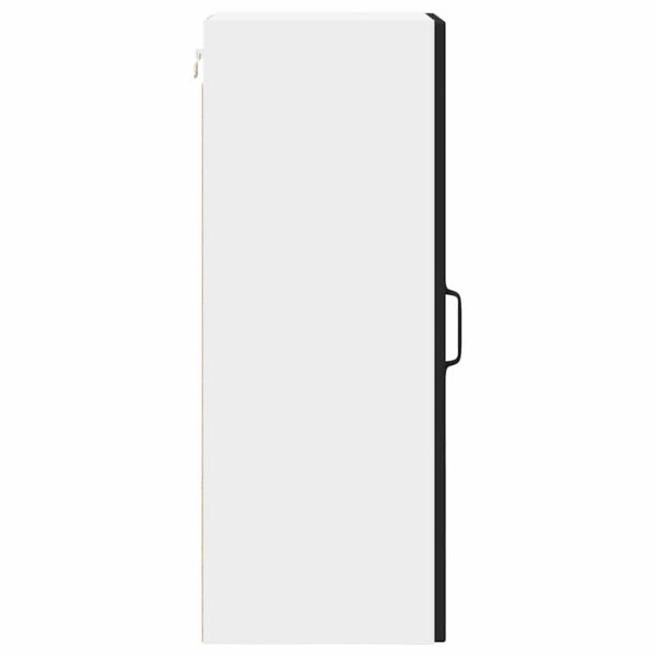 Кухненски шкаф 2 pcs Черно 30 x 31 x 80 см Инженерно дърво