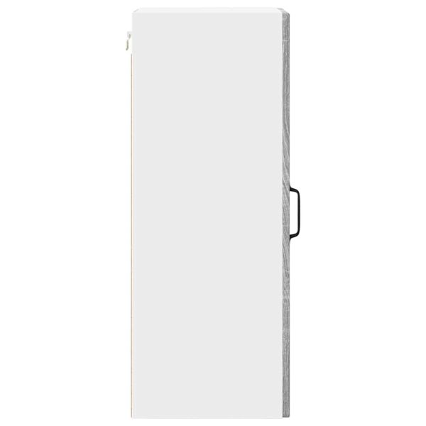 Кухненски шкаф 2 pcs Сив Сонома 30 x 31 x 80 см Инженерно дърво