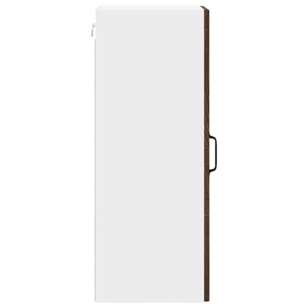 Кухненски шкаф 2 pcs Кафяв дъб 30 x 31 x 80 см Инженерно дърво