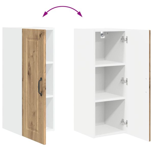 Кухненски шкаф с рафт Дъб 30 x 31 x 80 см Инженерно дърво