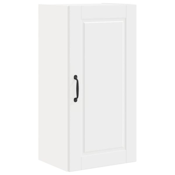 Кухненски шкаф с рафт Бяло 40 x 31 x 80 см Инженерно дърво