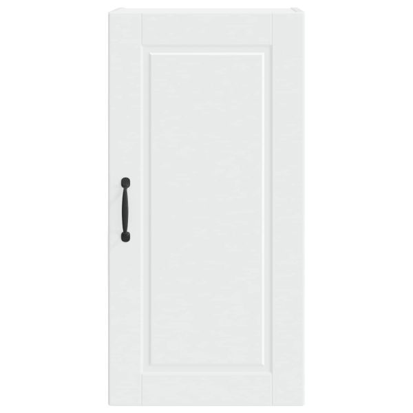 Кухненски шкаф с рафт Бяло 40 x 31 x 80 см Инженерно дърво