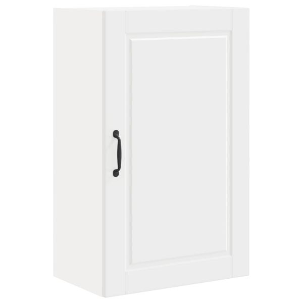 Кухненски шкаф с рафт Бяло 50 x 31 x 80 см Инженерно дърво