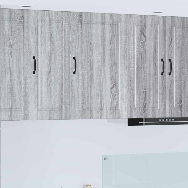 Горен кухненски шкаф Сив Сонома 50 x 31 x 80 см Инженерно дърво