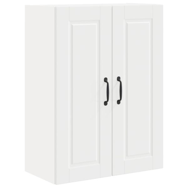 Кухненски шкаф с рафт Бяло 60 x 31 x 80 см Инженерно дърво