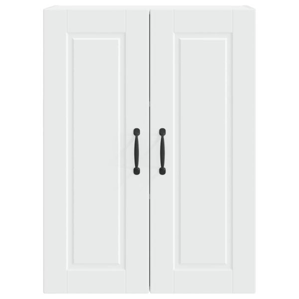 Кухненски шкаф с рафт Бяло 60 x 31 x 80 см Инженерно дърво