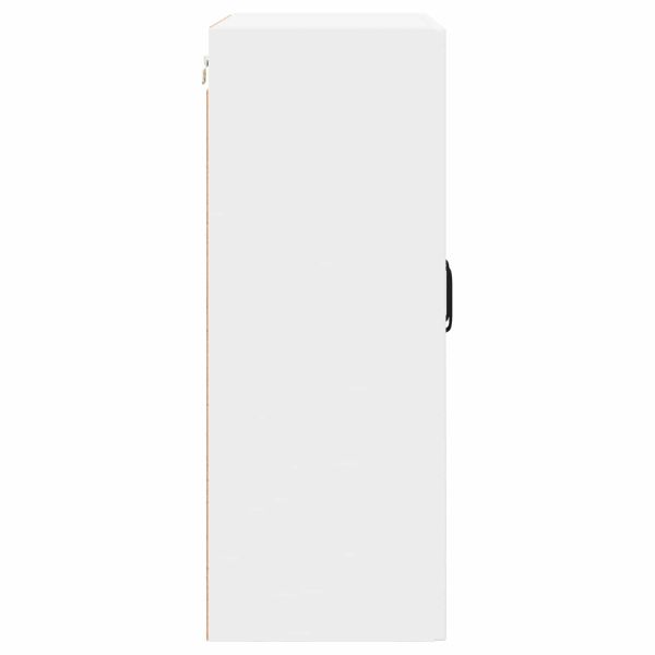 Кухненски шкаф с рафт Бяло 60 x 31 x 80 см Инженерно дърво