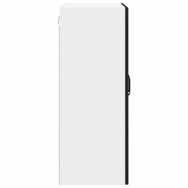 Кухненски шкаф с рафт Черно 60 x 31 x 80 см Инженерно дърво