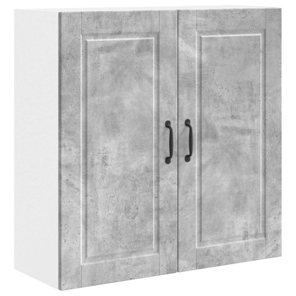 Кухненски шкаф Циментено сиво 80 x 31 x 80 см Инженерно дърво
