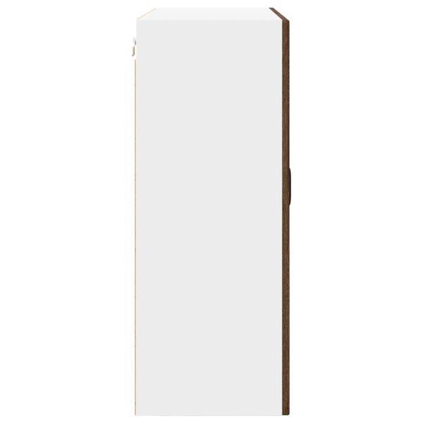 Кухненски шкаф с рафт Кафяв дъб 80 x 31 x 80 см Инженерно дърво