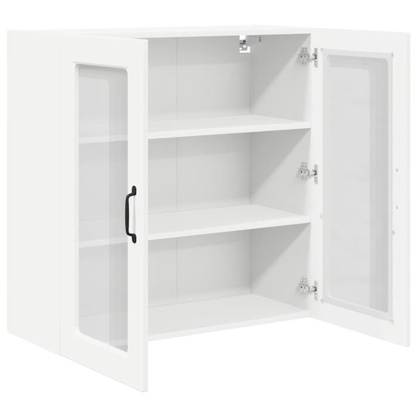 Кухненски шкаф с рафт Бяло 80 x 31 x 80 см Инженерно дърво