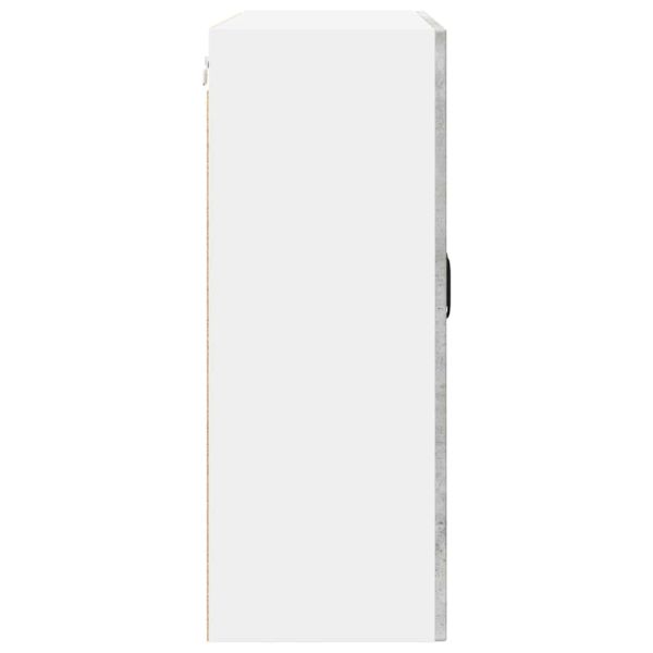 Кухненски шкаф Циментено сиво 80 x 31 x 80 см Инженерно дърво