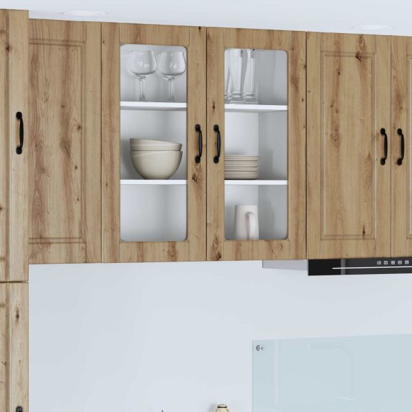 Кухненски шкаф с рафт Дъб 80 x 31 x 80 см Инженерно дърво