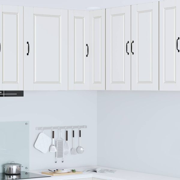 Кухненски шкаф с рафт Бяло 57 x 57 x 80 см Инженерно дърво