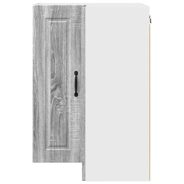 Кухненски шкаф Сив Сонома 57 x 57 x 80 см Инженерно дърво