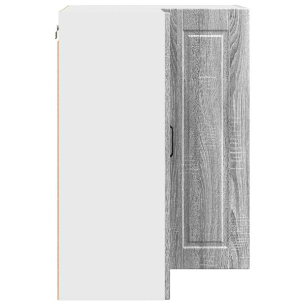 Кухненски шкаф Сив Сонома 57 x 57 x 80 см Инженерно дърво