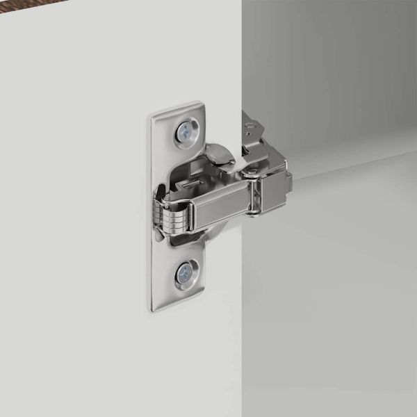 Кухненски шкаф с рафт Кафяв дъб 57 x 57 x 80 см Инженерно дърво