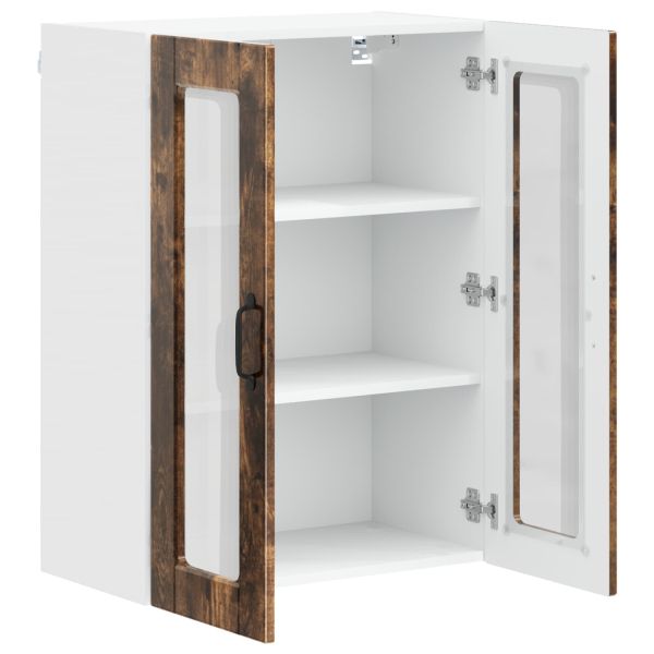 Кухненски шкаф с рафт Димян дъб 60 x 31 x 80 см Инженерно дърво