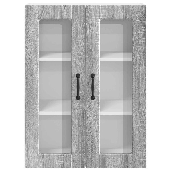 Кухненски шкаф Сив Сонома 60 x 31 x 80 см Инженерно дърво