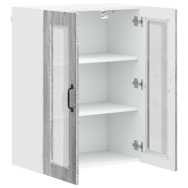 Кухненски шкаф Сив Сонома 60 x 31 x 80 см Инженерно дърво