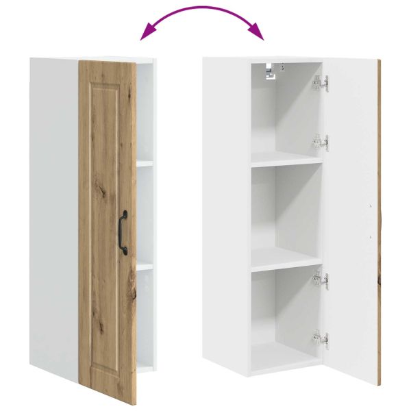 Кухненски шкаф с рафт Дъб 30 x 31 x 100 см Инженерно дърво