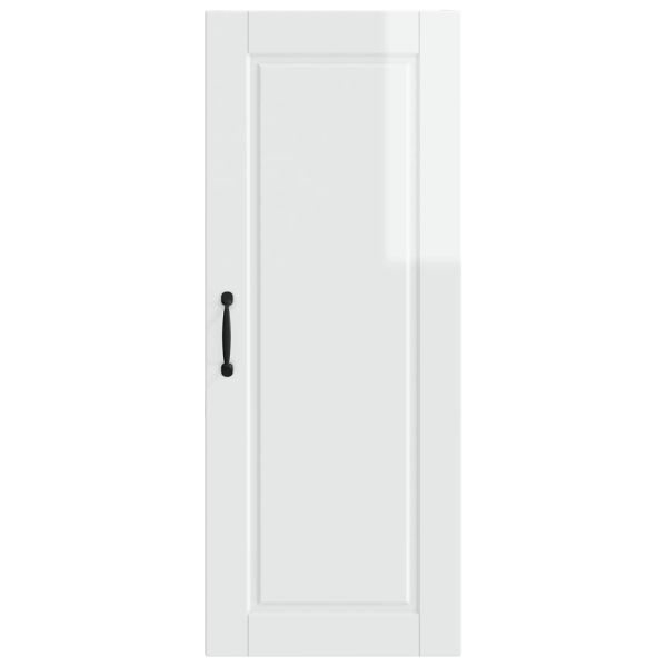 Кухненски шкаф Лъскаво бяло 40 x 31 x 100 см Инженерно дърво