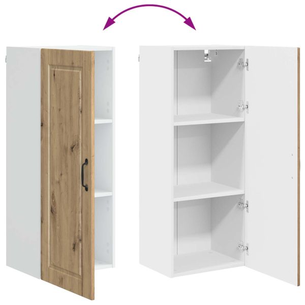 Кухненски шкаф с рафт Дъб 40 x 31 x 100 см Инженерно дърво