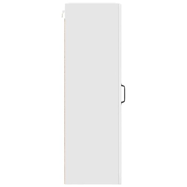 Кухненски шкаф Лъскаво бяло 50 x 31 x 100 см Инженерно дърво