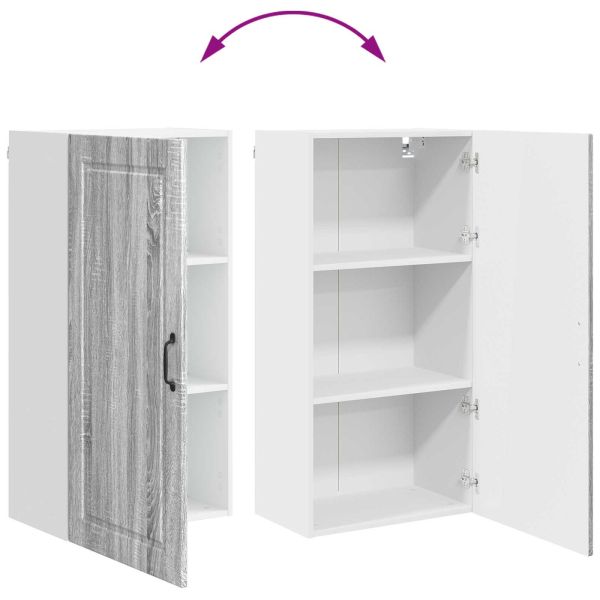 Кухненски шкаф Сив Сонома 50 x 31 x 100 см Инженерно дърво