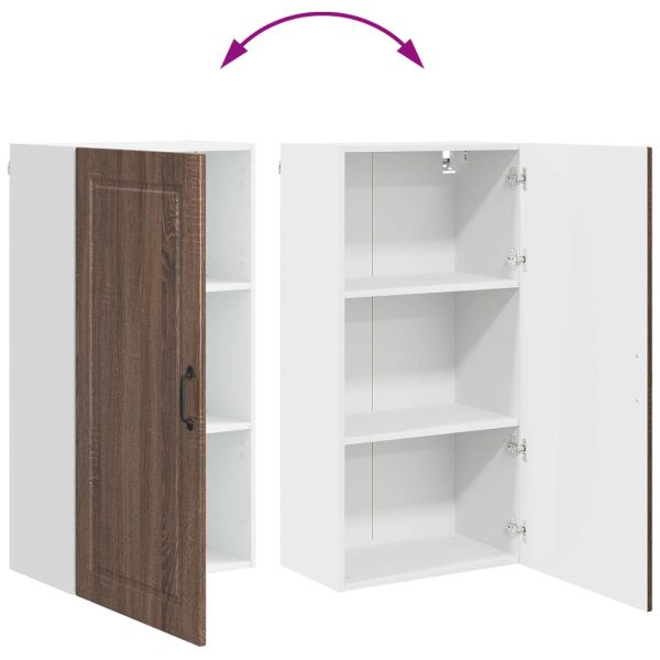 Кухненски шкаф Кафяв дъб 50 x 31 x 100 см Инженерно дърво