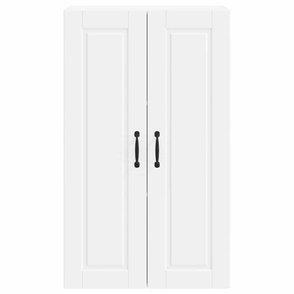 Кухненски шкаф с рафт Бяло 60 x 31 x 100 см Инженерно дърво