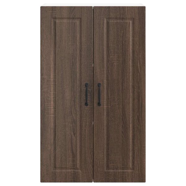 Кухненски шкаф Кафяв дъб 60 x 31 x 100 см Инженерно дърво