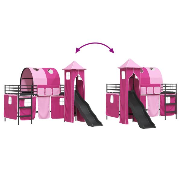 Черно и розово 79,5 x 200 см