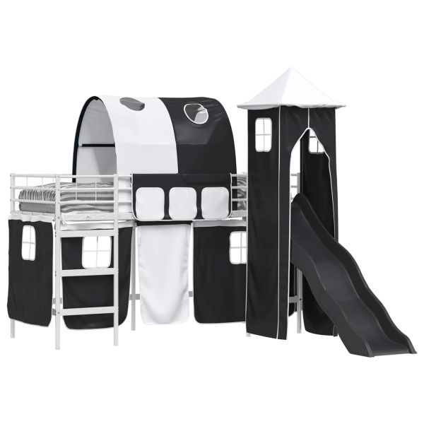 Бял и черен 99,5 x 190 см