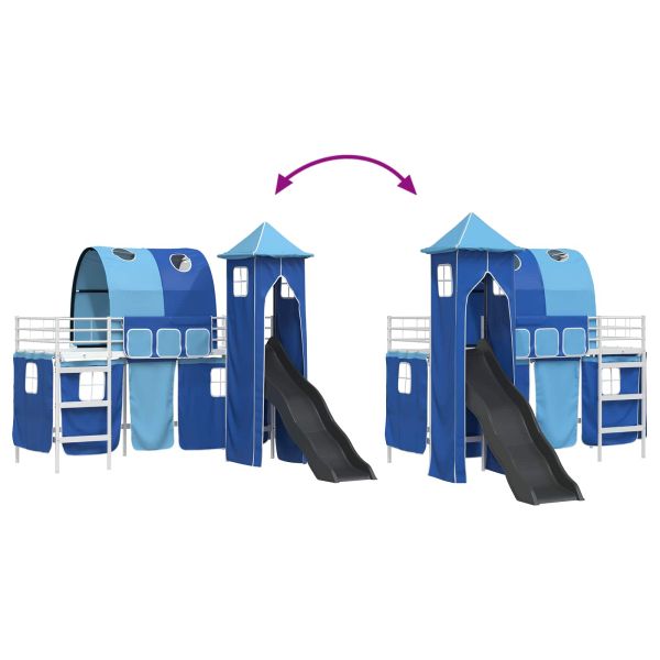 Бял и син 74,5 x 190 см