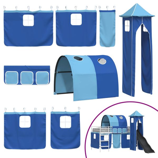 Бял и син 99,5 x 200 см