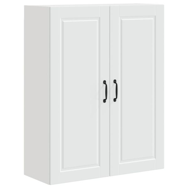 Кухненски шкаф с рафт Бяло 80 x 31 x 100 см Инженерно дърво